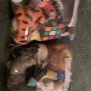 Plush toy bag a lot 2 bags